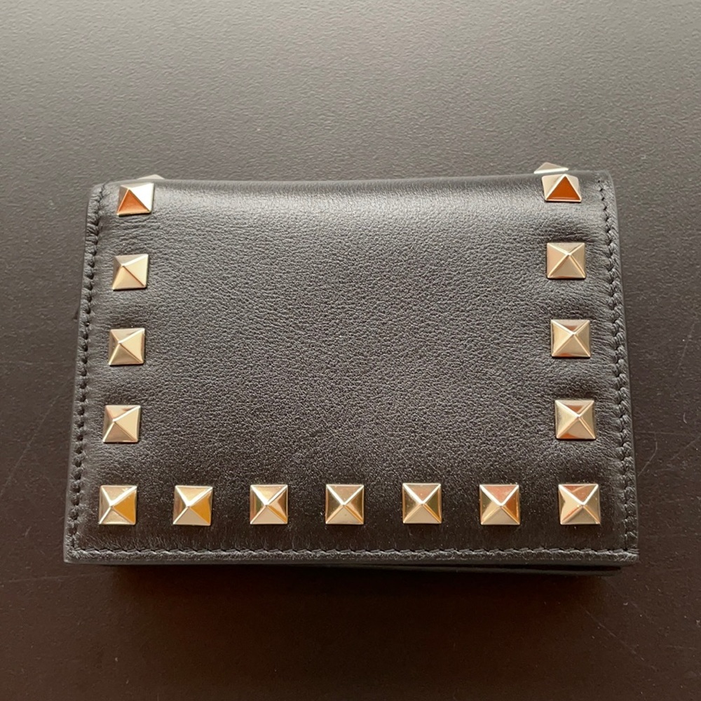 Valentino rock stud wallet